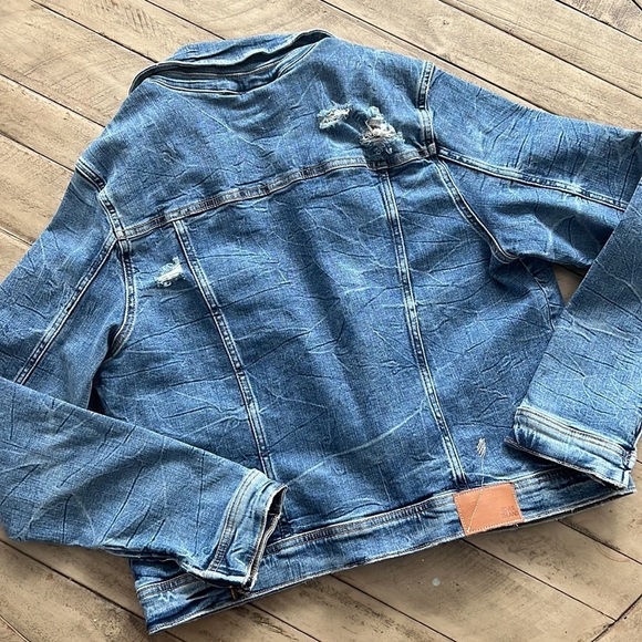 River Island Throwback Denim Jacket - Picture 9 of 14